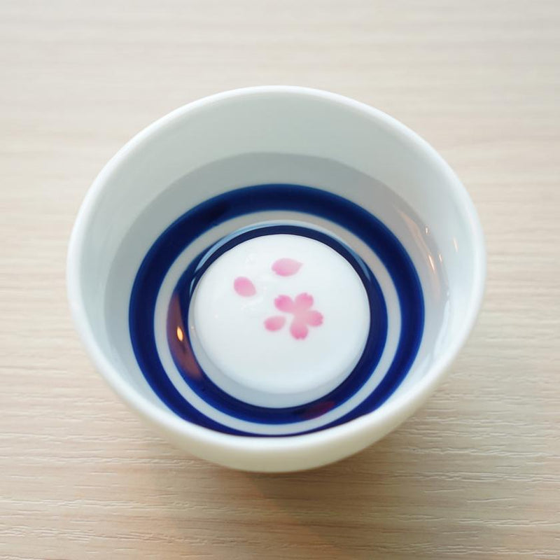 【盃】冷感桜 富士山 風鈴盃 | 美濃焼 | 丸モ高木陶器