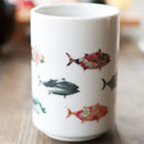 【湯呑み】温感 マグロツアー | 美濃焼 | 丸モ高木陶器