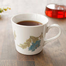 【マグカップ】温感 ボタニカル (青花) | 美濃焼 | 丸モ高木陶器