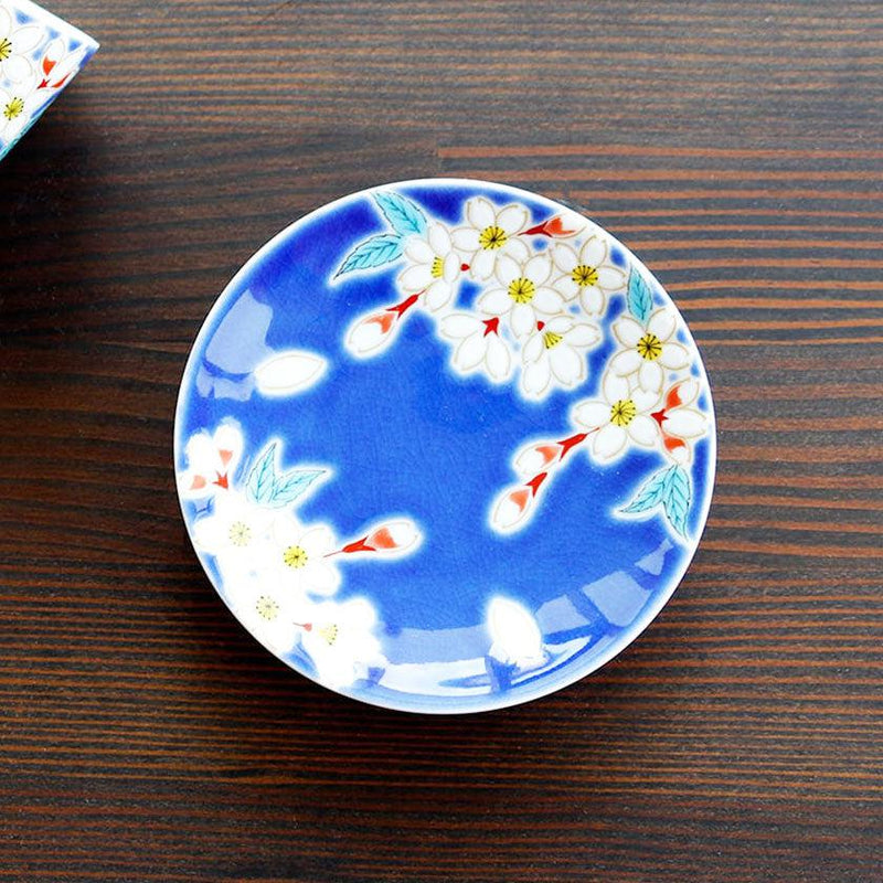 丸モ高木陶器 【豆皿】桜 SAKURA | 九谷焼