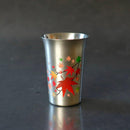 【タンブラー】冷感 純銅錫被 紅葉 | 丸モ高木陶器