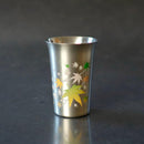 【タンブラー】冷感 純銅錫被 紅葉 | 丸モ高木陶器