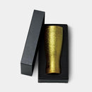 【タンブラー】宝石グラス ゴールド | 丸モ高木陶器