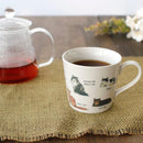 【マグカップ】温感 ゆる猫② ブチ猫他 | 美濃焼 | 丸モ高木陶器