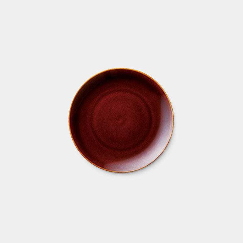 【皿】10cm小皿 (アメ釉) | 美濃焼 | 丸モ高木陶器