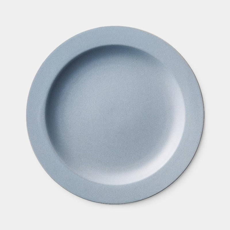 【皿】24cm丸皿 (マットライトグレー) | 美濃焼 | 丸モ高木陶器