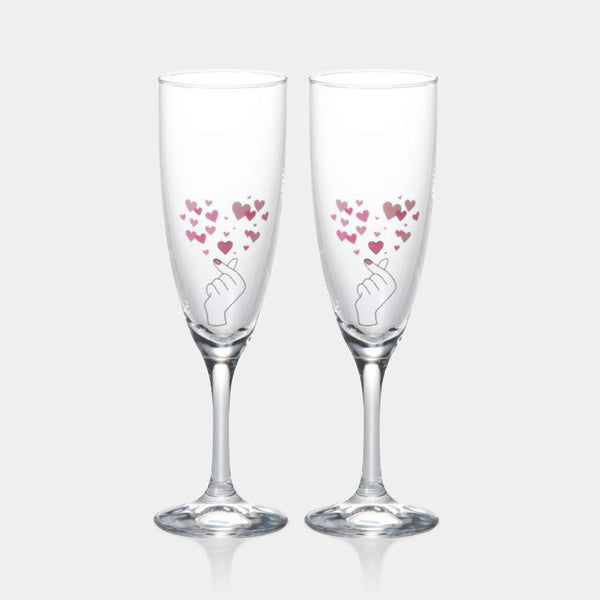 【シャンパングラス2点セット】冷感キュン | 丸モ高木陶器