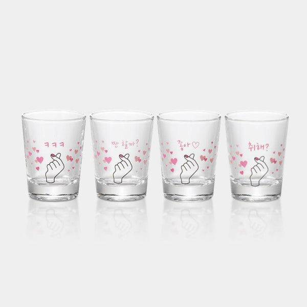 【ショットグラス4個セット】冷感キュン | 丸モ高木陶器