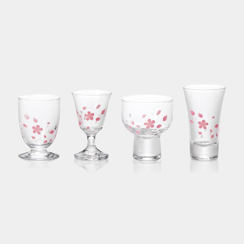 【グラス4点セット】冷感 桜 | 丸モ高木陶器