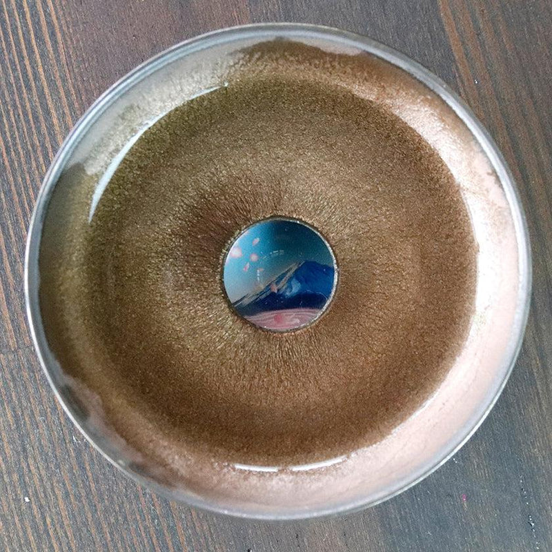 【盃】浮絵 ブロンズトール型 | 美濃焼 | 丸モ高木陶器