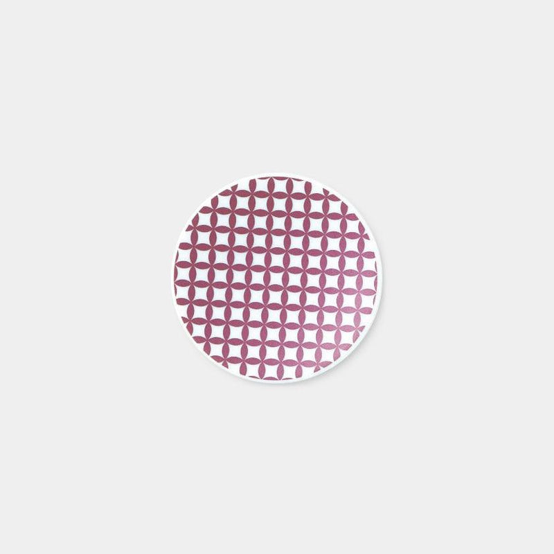 【豆皿】ラスターピンク 七宝 | 美濃焼 | 丸モ高木陶器