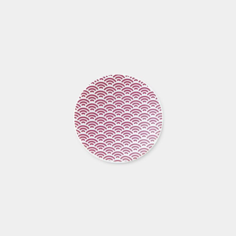 【豆皿】ラスターピンク 青海波 | 美濃焼 | 丸モ高木陶器