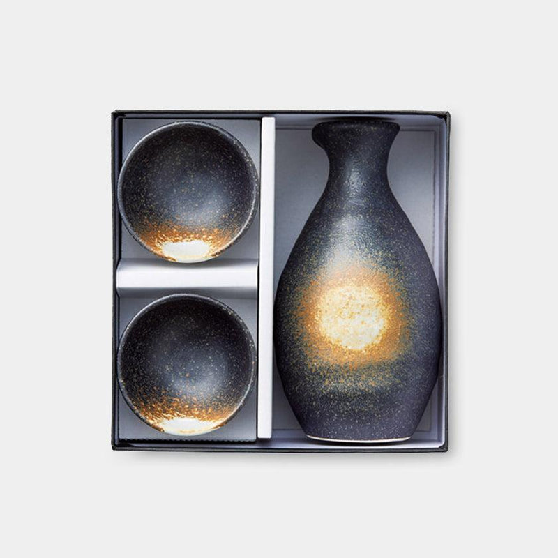 【酒器3点セット】備前吹 | 美濃焼 | 丸モ高木陶器