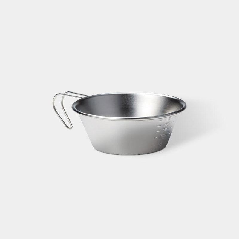 【シェラカップ】ステンレス シルバー (M) | 丸モ高木陶器