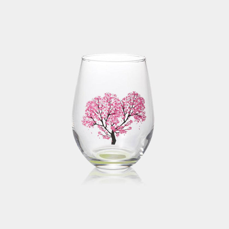【グラス】月光 冷感 桜 | 丸モ高木陶器