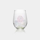 【グラス】月光 冷感 花火 | 丸モ高木陶器