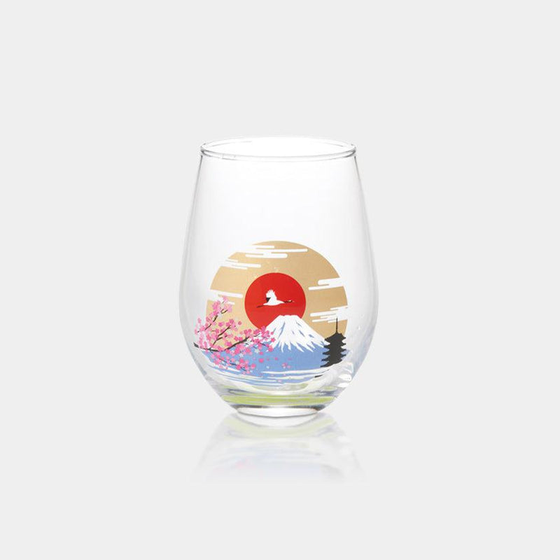 【グラス】月光 冷感 富士山 | 丸モ高木陶器