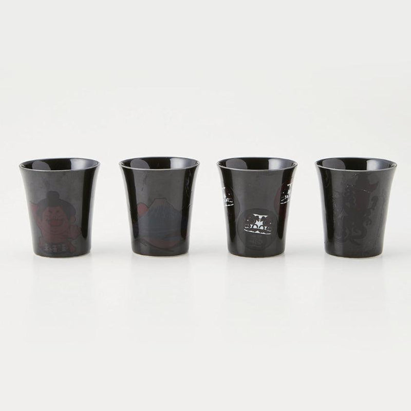 【カップ】温感 黒 (S) | 美濃焼 | 丸モ高木陶器