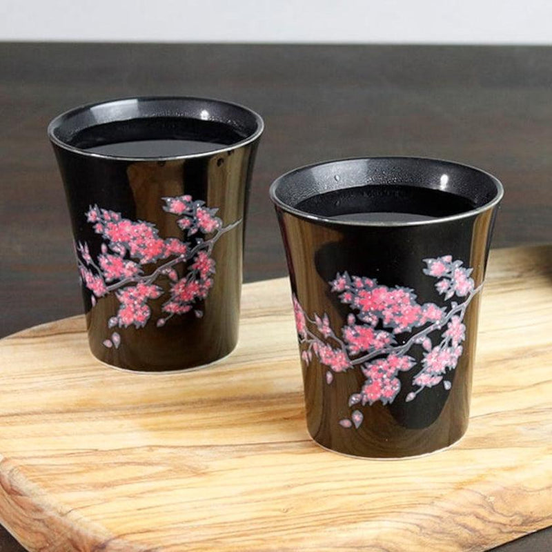 【カップ】温感 黒 (S) | 美濃焼 | 丸モ高木陶器