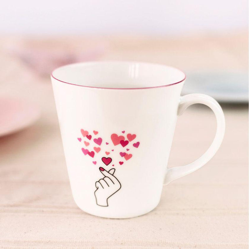 【マグカップ】冷感変化 マグカップからキュン | 美濃焼 | 丸モ高木陶器