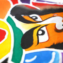 【トートバッグ】武者絵 | 筒描き染め