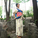 【エコバッグ】 牡丹 (L) | 筒描き染め