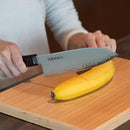 【三徳包丁】V10 ダマスカス 紫檀八角縞黒檀口輪 180 | 堺打刃物｜一刀斎虎徹