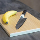 【三徳包丁】粉末ハイスSG2 ダマスカス 縞黒檀八角人工大理石口輪 180  | 堺打刃物｜一刀斎虎徹