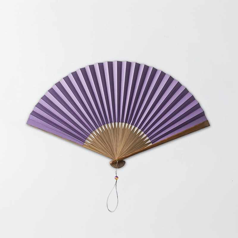 【扇子】洛色URUSHI 7.5寸 紫野行き 男持 | 京扇子 | RAKUKEI