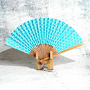 【扇子】洛色MON-YOH 6.5寸 春おぼろ月 女持 | 京扇子 | RAKUKEI