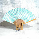 【扇子】洛色MON-YOH 6.5寸 春おぼろ月 女持 | 京扇子 | RAKUKEI