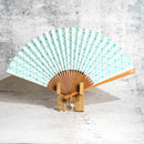 【扇子】洛色MON-YOH 6.5寸 水の清滝 女持 | 京扇子 | RAKUKEI