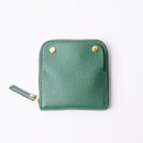 【本革ケース】SHRINK 翠緑の古寺 calm-green ソフトシュリンク牛革 (別注カラー) | RAKUKEI