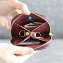 【本革ケース】SHRINK 蘇芳の水鏡 Burgundy-Red ソフトシュリンク牛革(別注カラー) | RAKUKEI