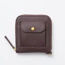 【本革ケース】type2 SHRINK 夕照の塔 (茶) vesper-brown ソフトシュリンク牛革 コインポケット付・Dカン標準装備 | 革加工 | RAKUKEI