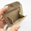 【本革ケース】type2 SHRINK 雲母の京唐紙 (グレージュ) mica-beige ソフトシュリンク牛革 コインポケット付・Dカン標準装備 | 革加工 | RAKUKEI