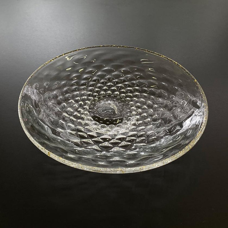 【吹きガラス】SUN GLASS STUDIO KYOTO 煌 小皿