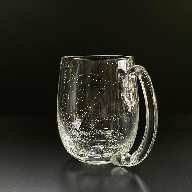 【吹きガラス】SUN GLASS STUDIO KYOTO 金銀舞 ジョッキ