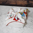 【風呂敷】ケモノデ 大判 白 | 京友禅