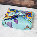 【風呂敷】ケモノデ 大判 ターコイズ | 京友禅