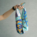 【風呂敷】ケモノデ 大判 ターコイズ | 京友禅