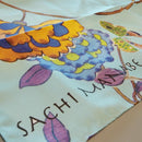 【風呂敷】ケモノデ 大判 ターコイズ | 京友禅