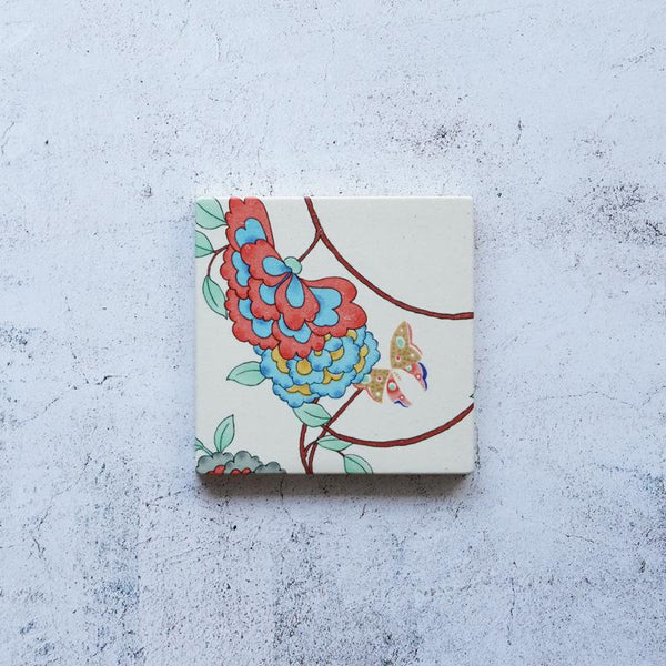 【タイル】ケモノデ NO.4 | 京友禅