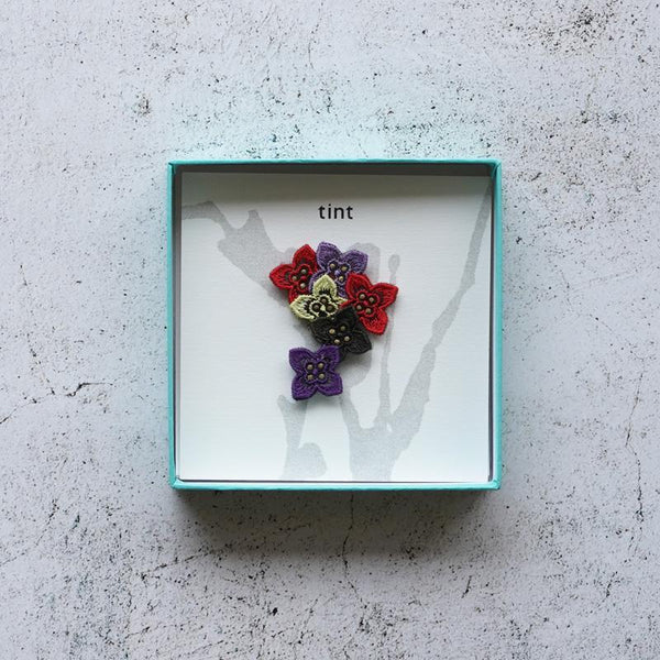 【ブローチ】tint (アジサイ) B | 京友禅