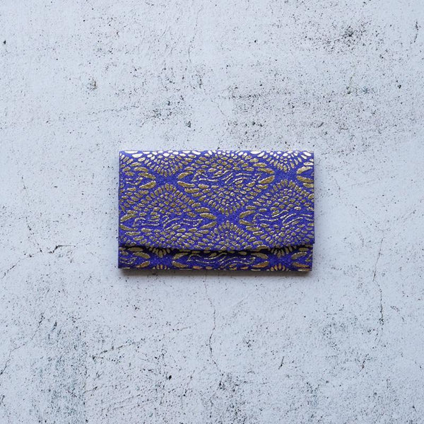 【カードケース】金箔 鶴菱 | 京友禅 | 京友禅