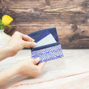 【カードケース】金箔 鶴菱 | 京友禅 | 京友禅