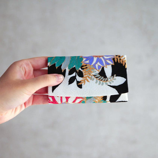 【カードケース】手描友禅 ダリア | 京友禅