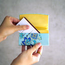 【カードケース】手描友禅 青絵更紗 | 京友禅