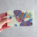 【カードケース】手描友禅 花喰い鳥 | 京友禅