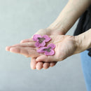 【ピアス】tint パンジー ピンク | 京友禅 | Morphosphere